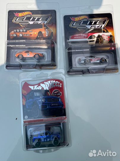 Hot wheels RLC, Elite64, Mercedes G