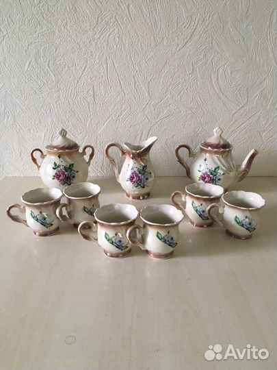 Керамический сервиз чайно-кофейный