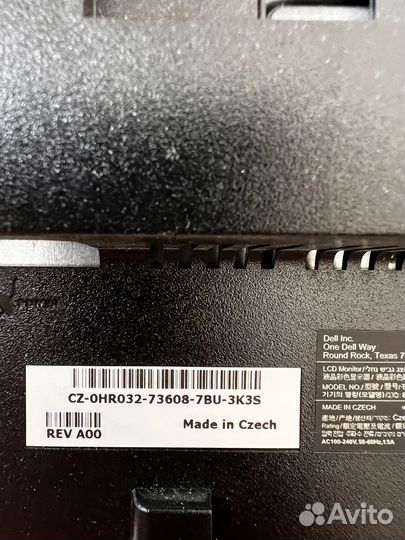 Монитор dell