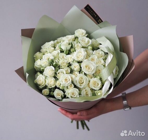 Букет куст. роз