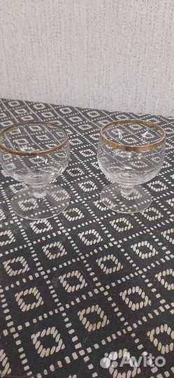 Рюмки цветное стекло СССР