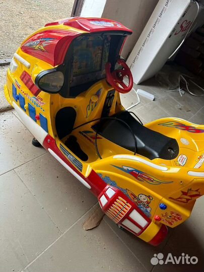 Мотоцикл качалка аттракцион