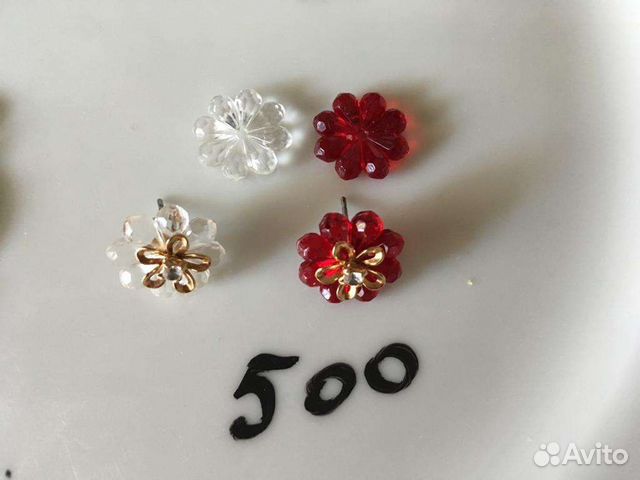 Серьги броши бижутерия винтаж Avon