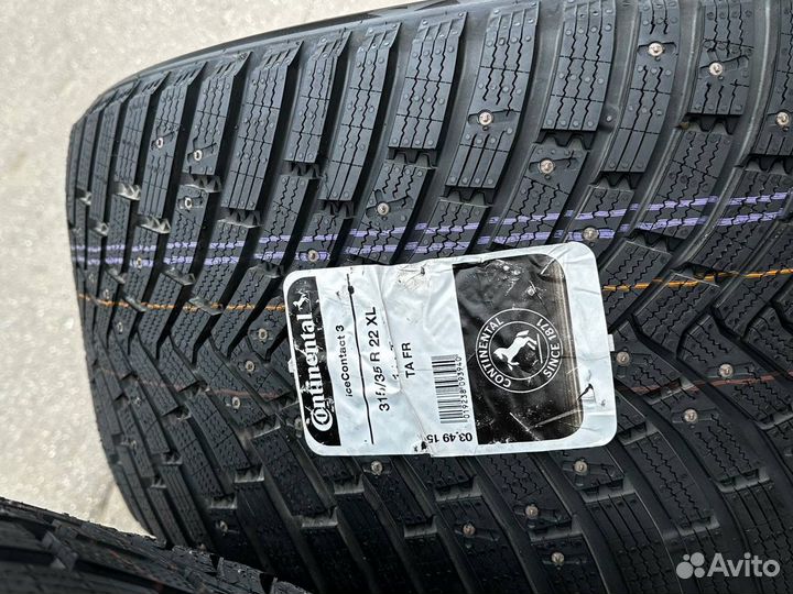 Continental IceContact 3 SUV 275/40 R22 и 315/35 R22 111T