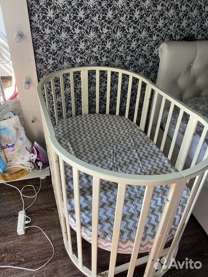 Детская кроватка трансформер 9в 1