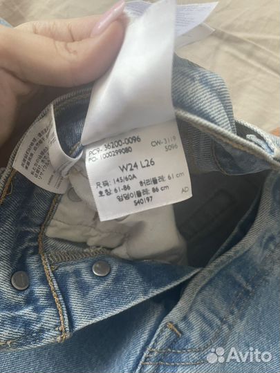 Джинсы levis 501