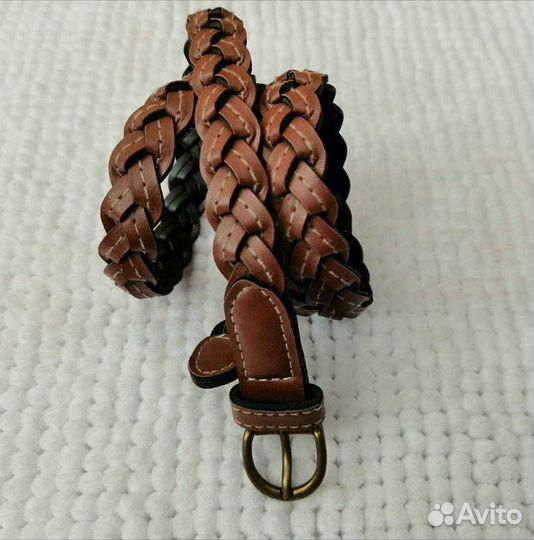 Ремень плетённый новый