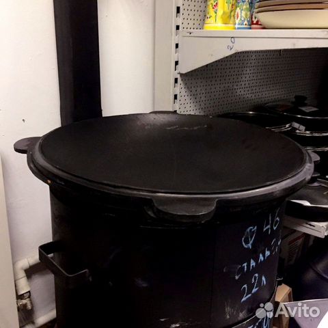 Казан чугунный