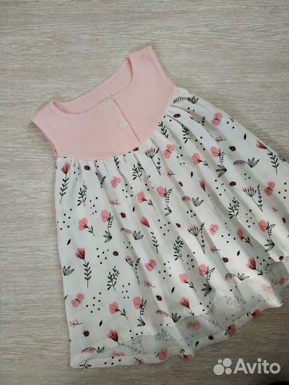 Платье из муслина