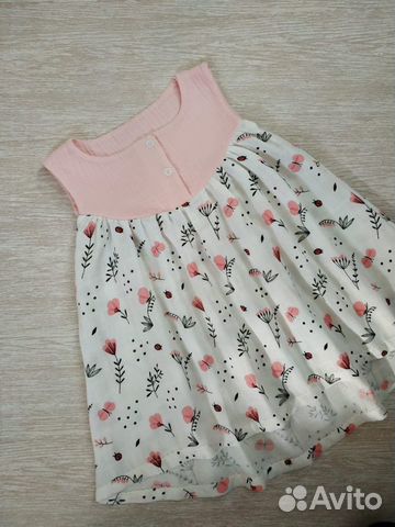 Платье из муслина