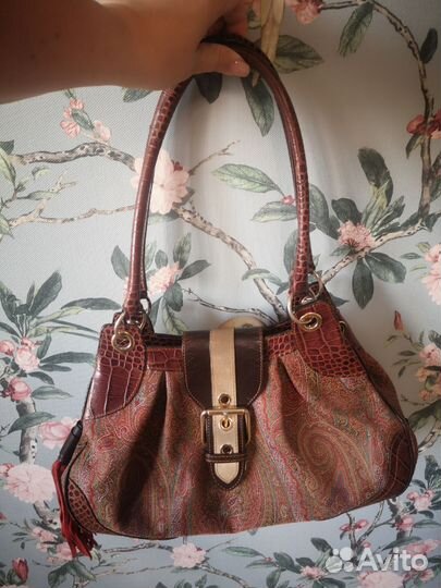 Сумка женская натуральная кожа бу