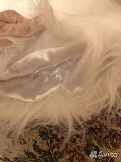 Шапка папаха белая