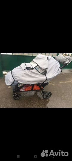 Дождевик на коляску универсальный чехол