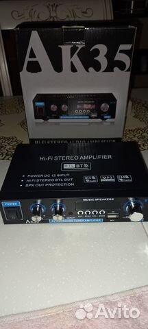 Усилитель звука с bluetooth