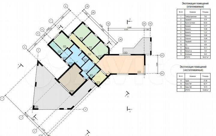 Коттедж 187 м² на участке 11,7 сот.
