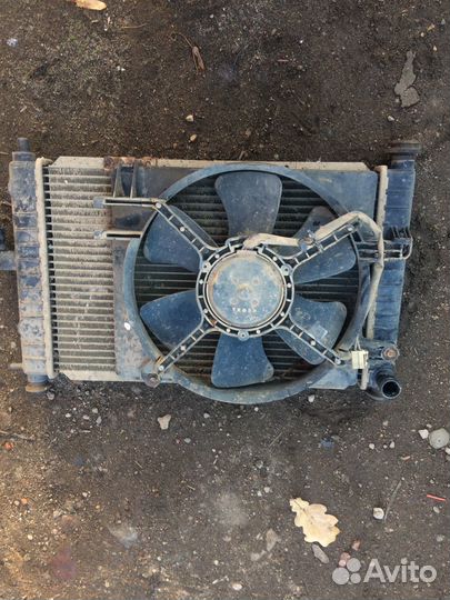 Радиатор на daewoo matiz