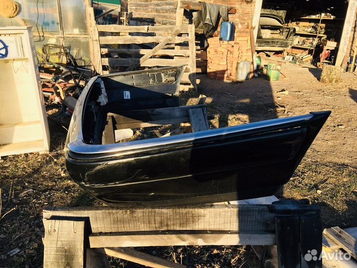 Бампер задний w210