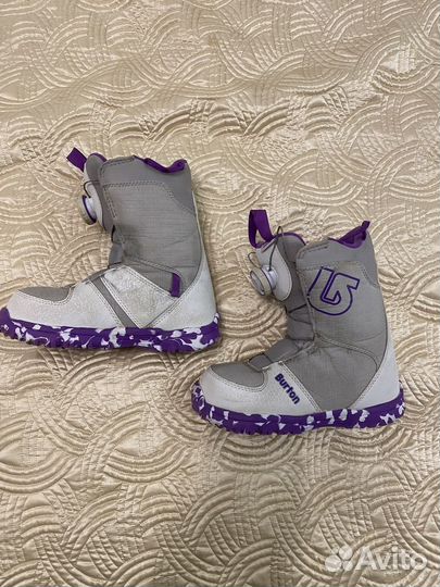 Сноубордические ботинки burton детские