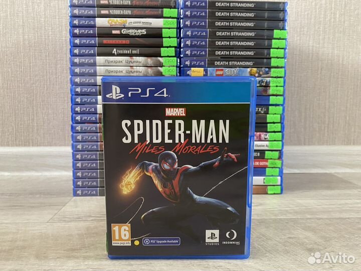 Marvel Человек-Паук Майлз Моралес PS4/PS5