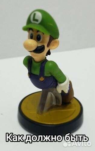 Редкий Luigi Amiibo
