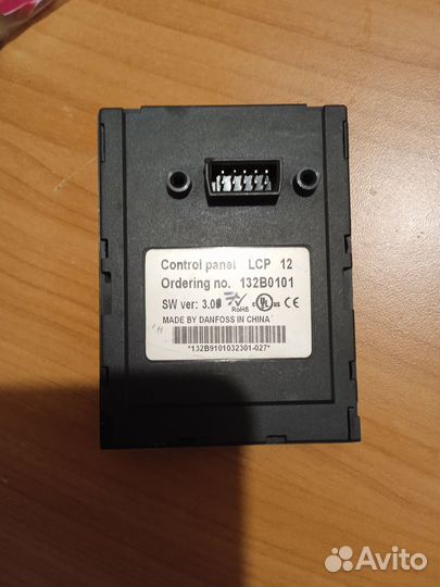 Danfoss панель управления
