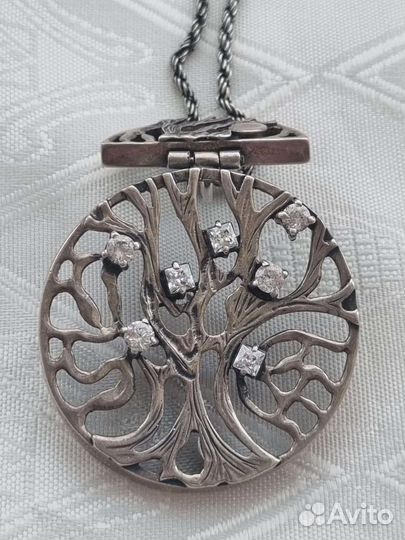Кулон подвеска серебро