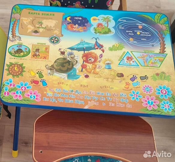 Стульчик детский. Столик детский