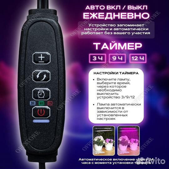 Фитолампа для рассады