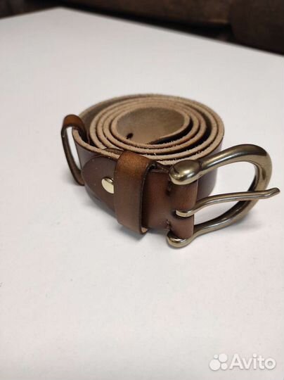 Мужской кожаный ремень
