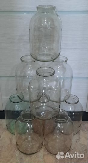 Банки 3-х литровые 15 штук