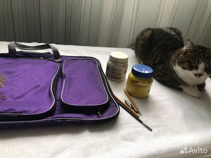 Папка для художника a3 пенал для кистей