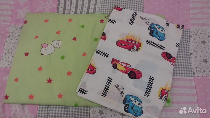 Детская подушка и наволочка 40*60