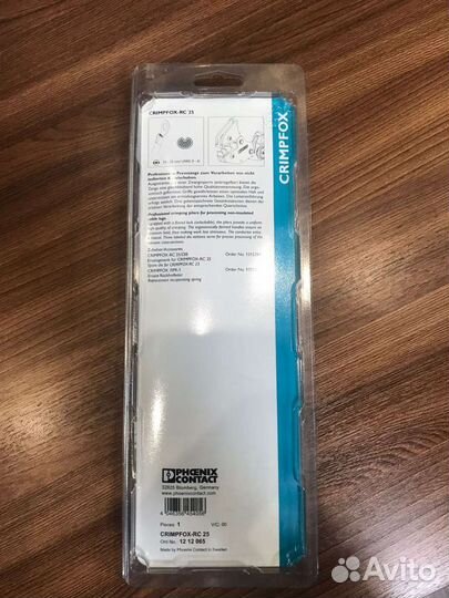 Клещи обжимные phoenix contact