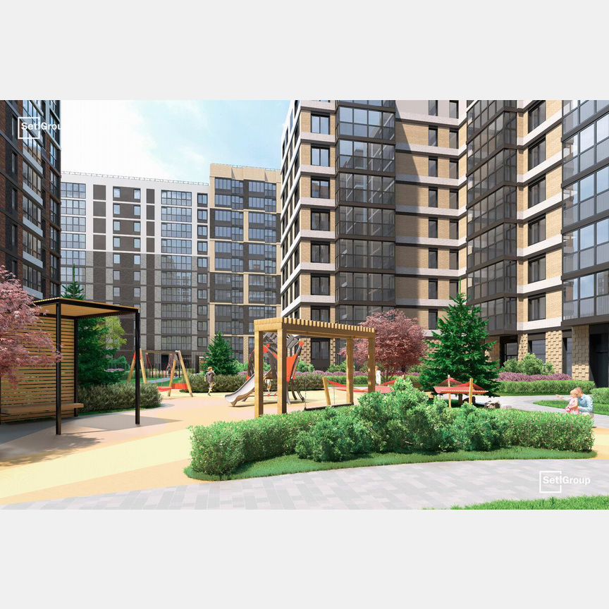 1-к. квартира, 41,7 м², 1/11 эт.