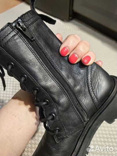 Сапоги zara для девочки 32