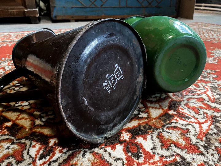 Кувшин эмалированный СССР