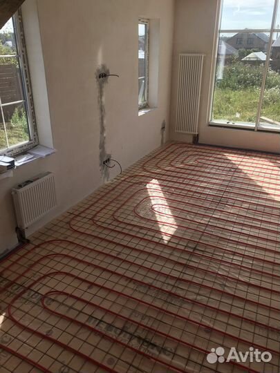 Монтаж систем отопления и водоснабжения