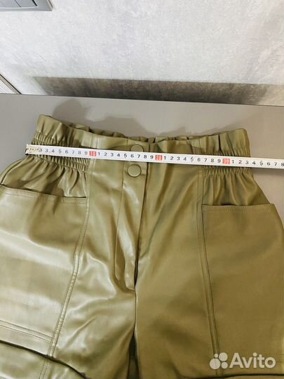 Шорты женские кожаные, новые (зима/демисезон)