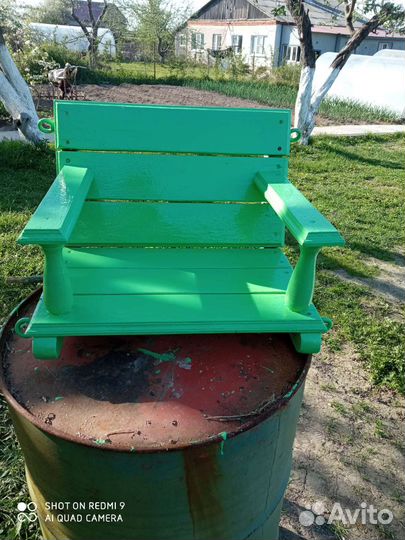 Детские качели садовые