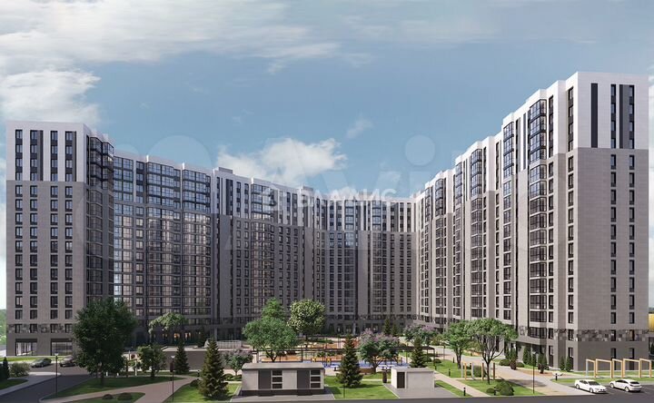 Квартира-студия, 27,2 м², 12/16 эт.