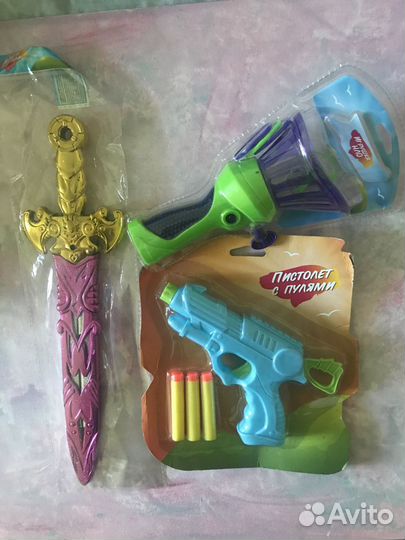 Детские игрушки новые.3шт 200