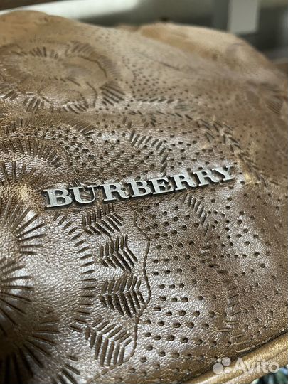 Сумка Burberry винтаж натуральная кожа