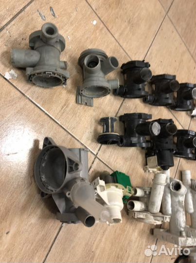 Манжета, фильтр с улиткой, патрубки, заливные шлан