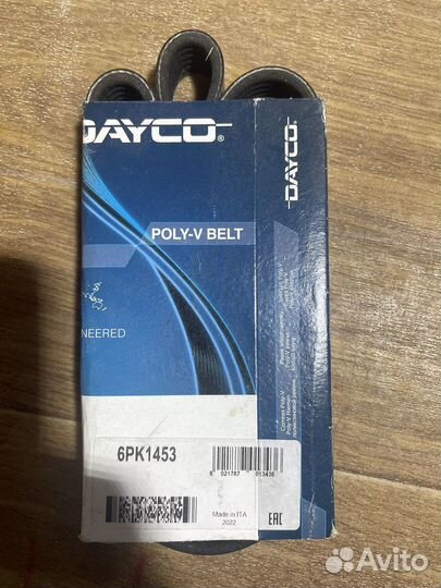6PK1453 Dayco ремень