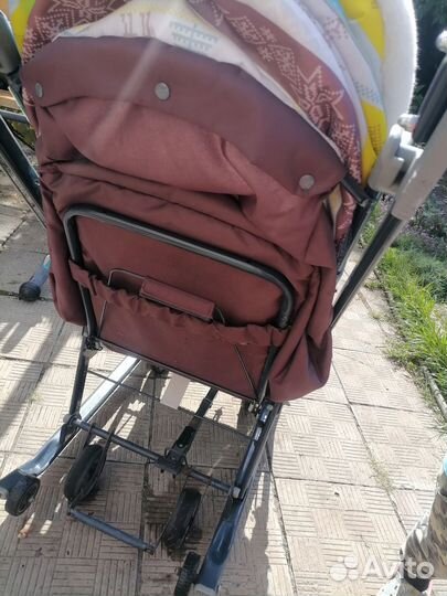 Детские санки коляска ника