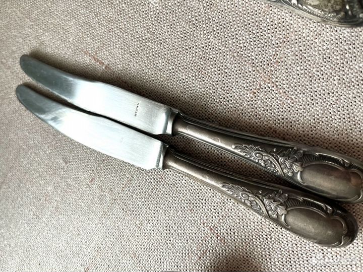 Столовые приборы мельхиор СССР