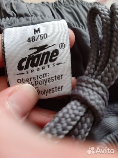 Crane брюки балоневые на подкладе без утеплителя