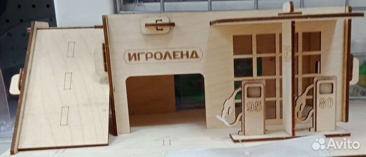 Деревянный конструктор новый