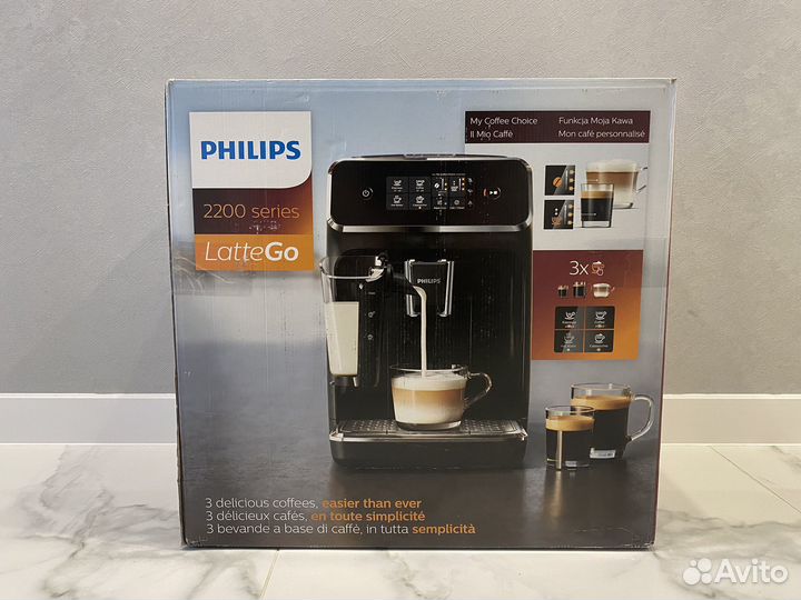 Кофемашина Philips Series 2200 EP2236/40 LatteGo
