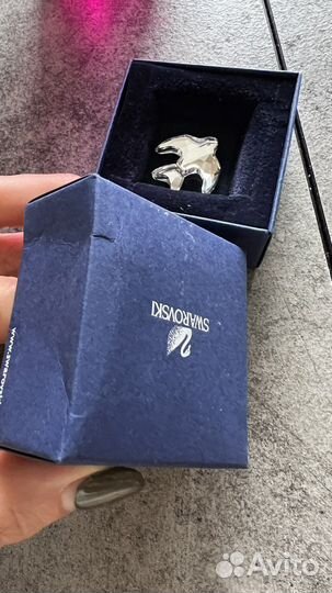 Swarovski брошь